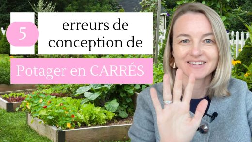 5 erreurs de conception de potager en carrés