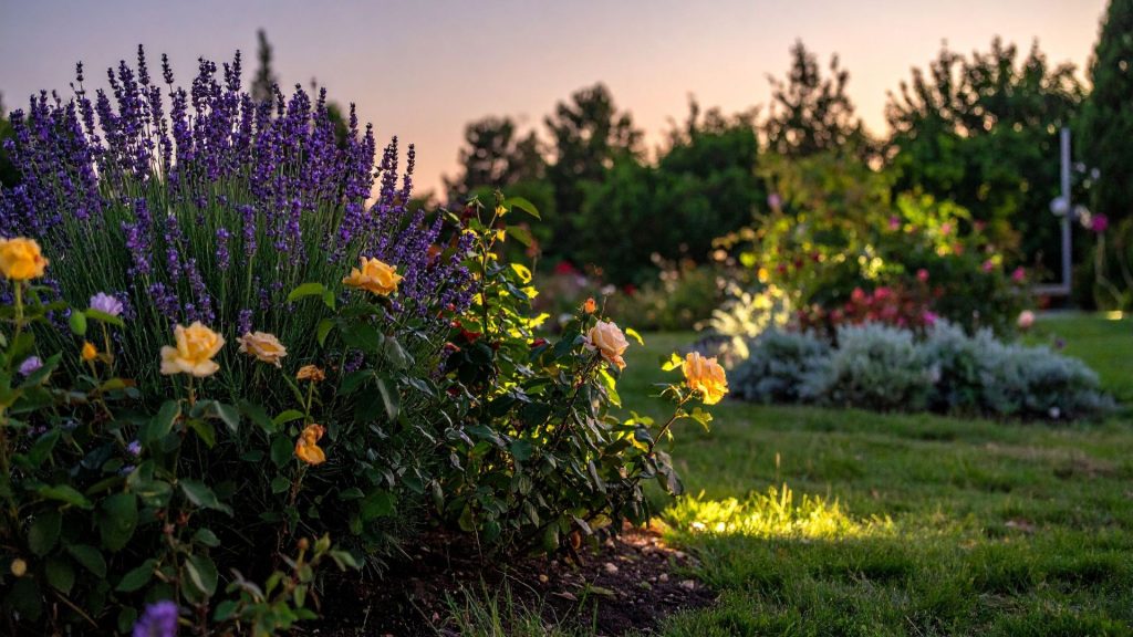 Plante méditerranéenne rustique dans le jardin